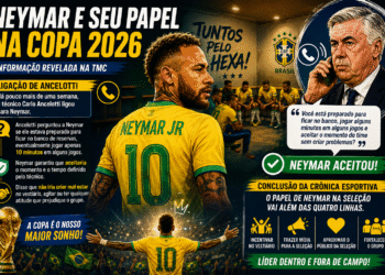 NEYMAR PODE TER PAPEL SURPREENDENTE NA SELEÇÃO BRASILEIRA NA COPA 2026