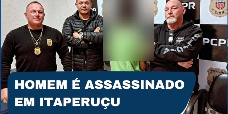 Homem é preso por suspeita de homicídio e tentativa de feminicídio em Itaperuçu