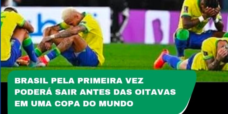 Brasil pode enfrentar adversários que mostraram futebol superior e risco de eliminação precoce preocupa torcida