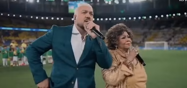 Alcione explica confusão durante execução do Hino Nacional no Maracanã