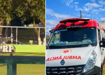 Homem é socorrido de helicoptero após sofre queda em Itaperuçu