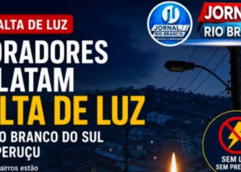 Moradores relatam falta de luz em diversos bairros de Rio Branco do Sul e Itaperuçu