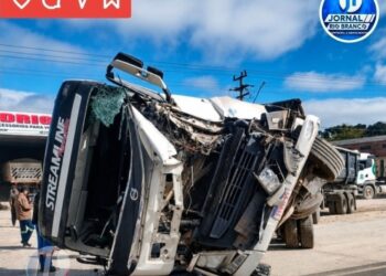 Acidente gravíssimo na Rodovia dos Minérios