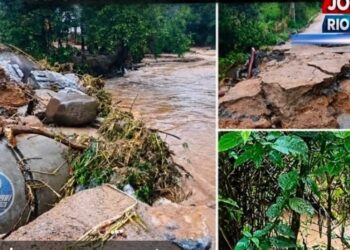 TRAGÉDIA NO RIO RIBEIRA: duas pessoas são levadas pela correnteza em Cerro Azul